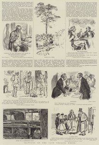 Tekeningen door de overleden Charles Keene